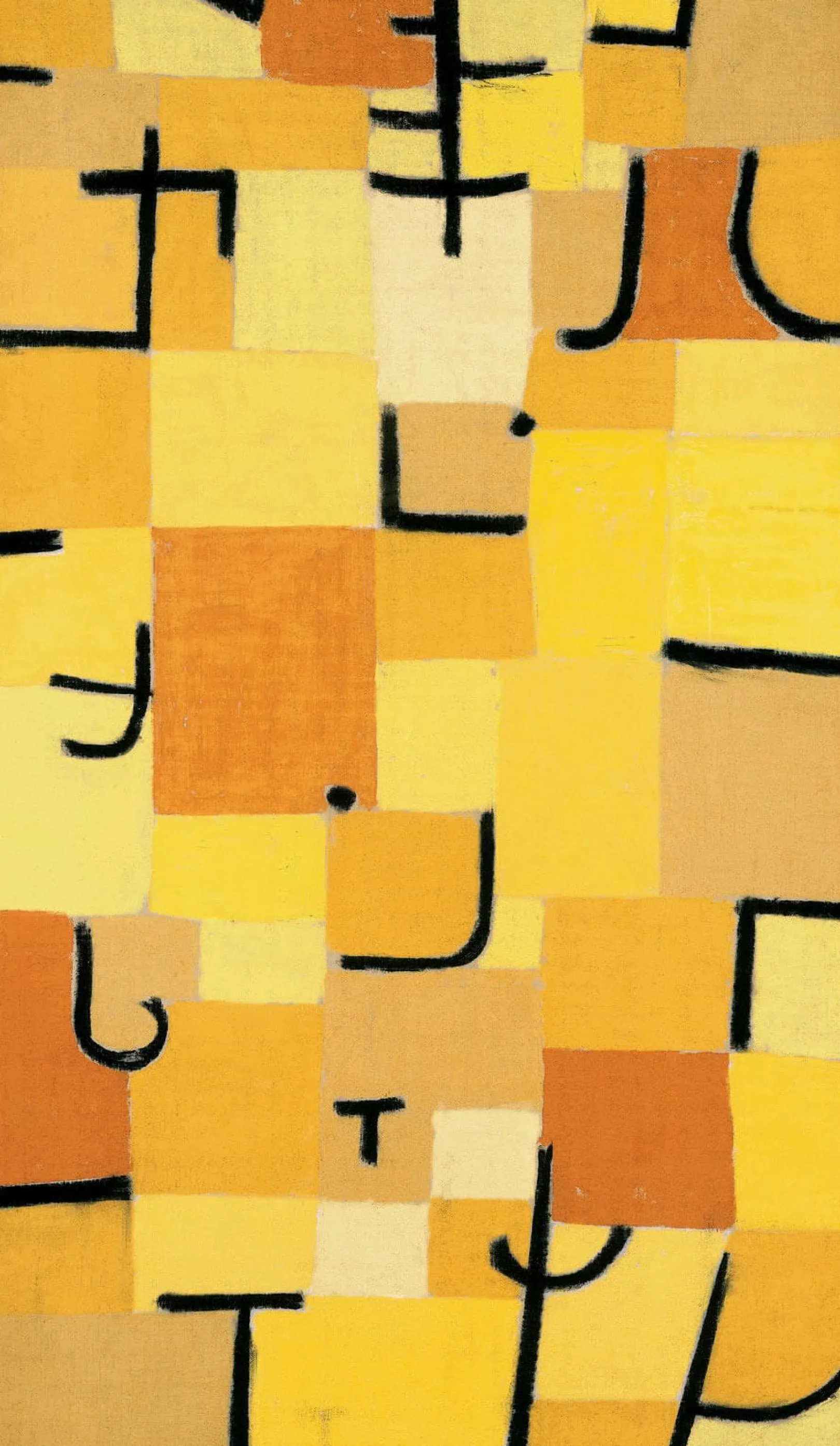 Galerie Mont Klee<Zeichen in Gelb - Paul Klee